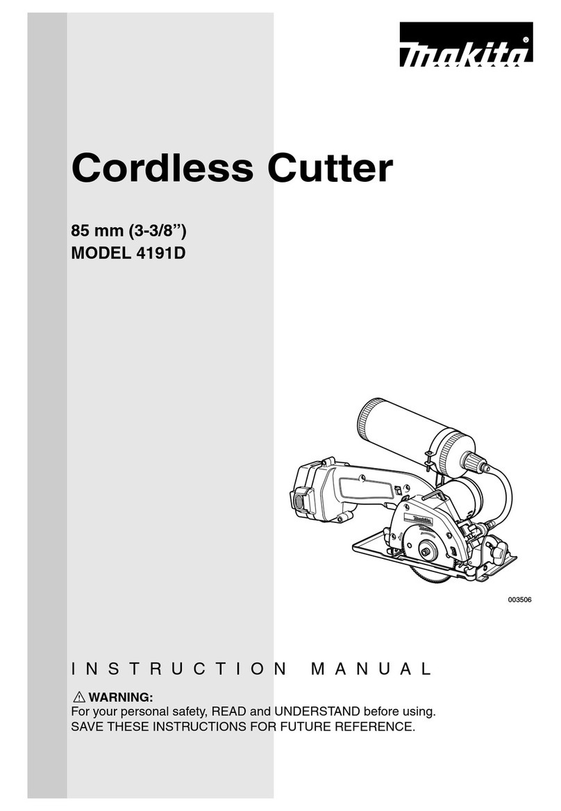 Makita 4191D instruction manual