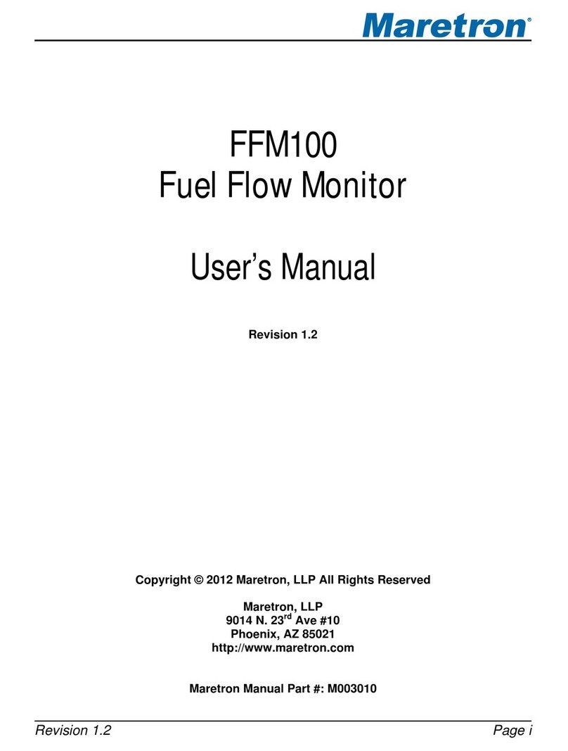 Maretron FFM100 user manual