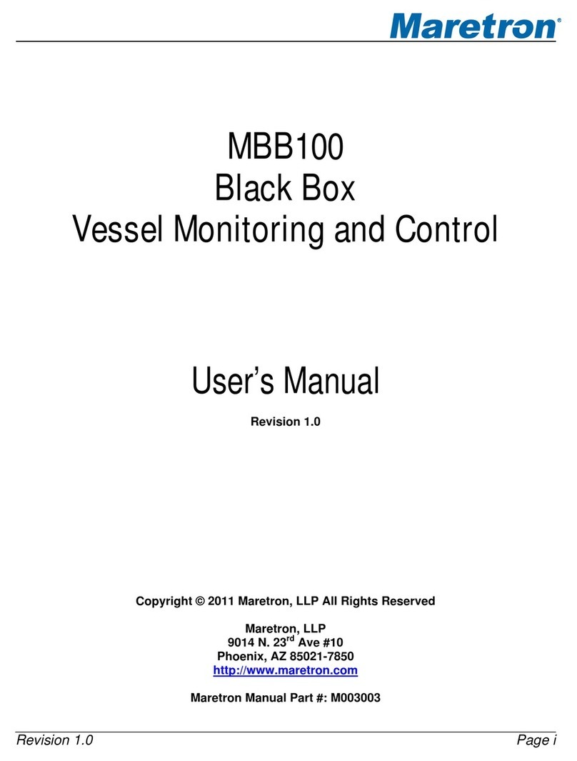 Maretron MBB100 user manual