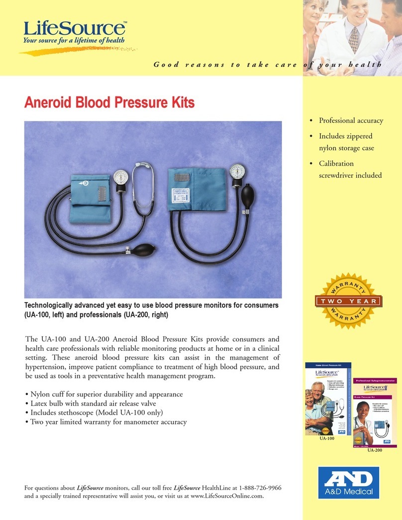 Life Sourse UA-100 User manual