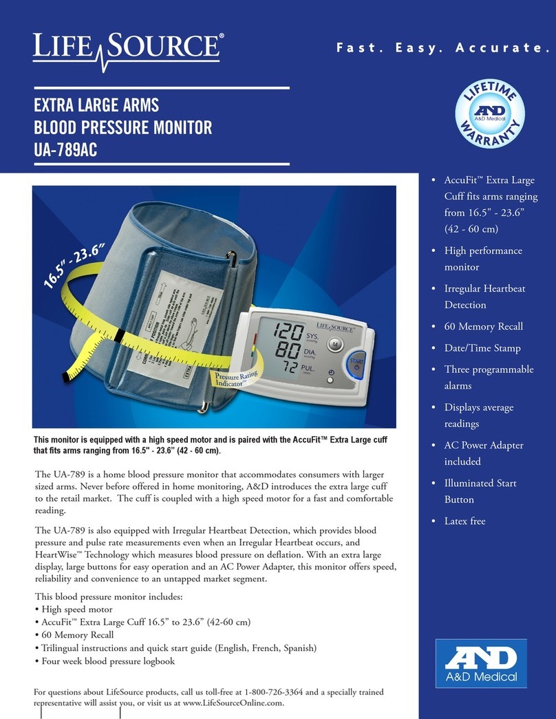 Life Sourse UA-789AC User manual