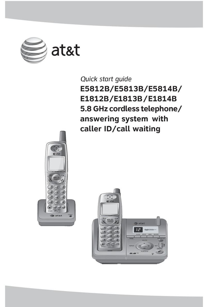 A & T International E5812B quick start guide