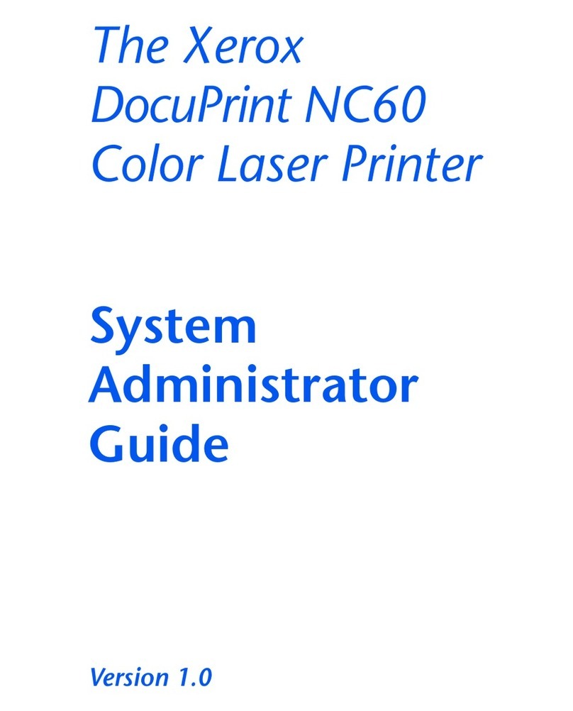 Xerox DocuPrint NC60 Service manual