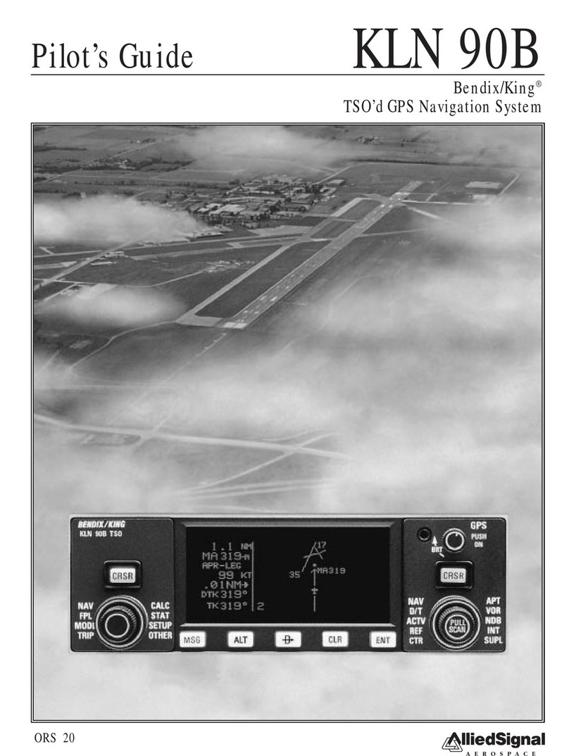 BENDIXKing KLN 90B Manual