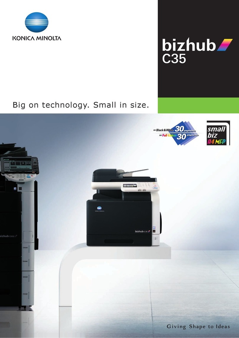 Konica Minolta bizhub C35 brochure