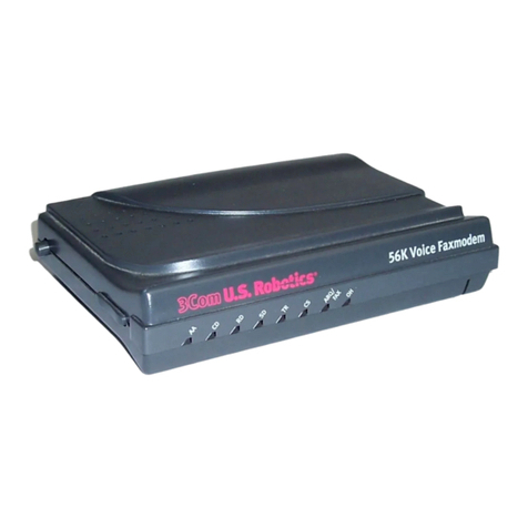 3Com U.S. Robotics 56K Voice user guide