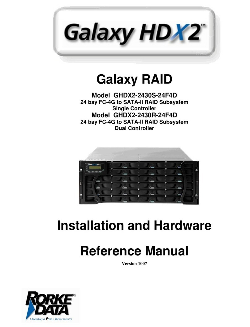 Galaxy GHDX2-2430S-24F4D Installation and hardware reference manual