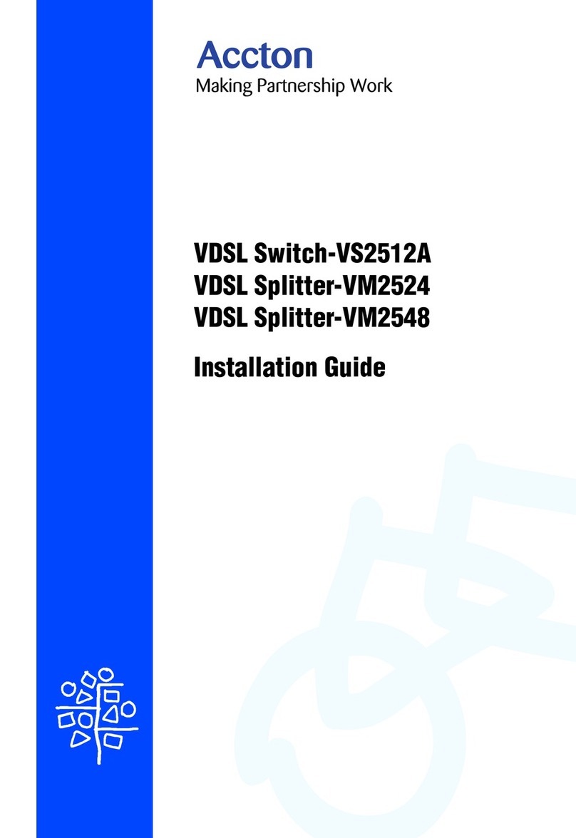 Accton Technology VM2524 User manual Accton Technology VM2524 User manual