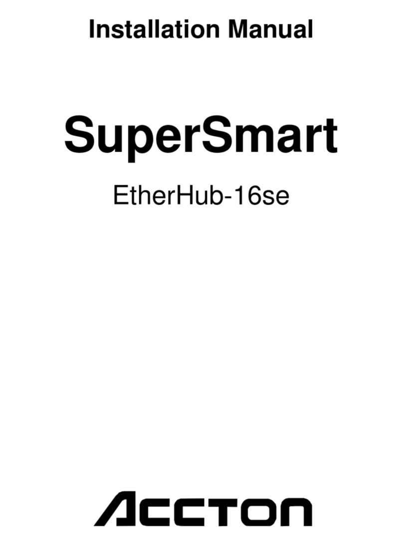 Accton Technology SuperSmart EtherHub-16se User manual
