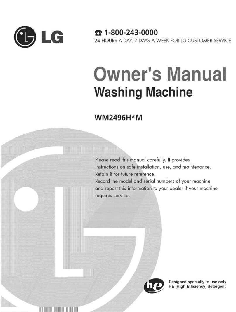 LG WM2497HWM User manual
