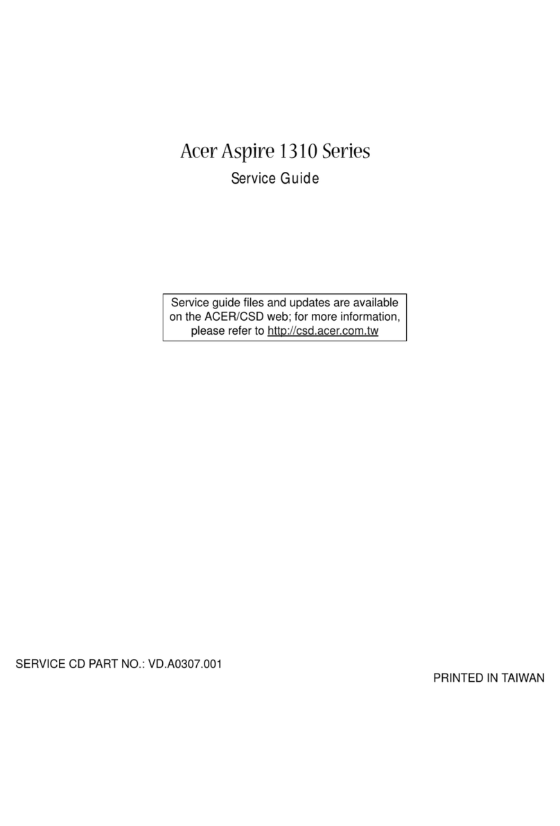 Acer Aspire 1310 User manual