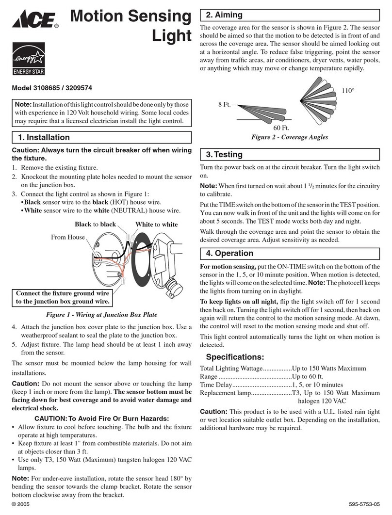 Ace 3108685 user guide