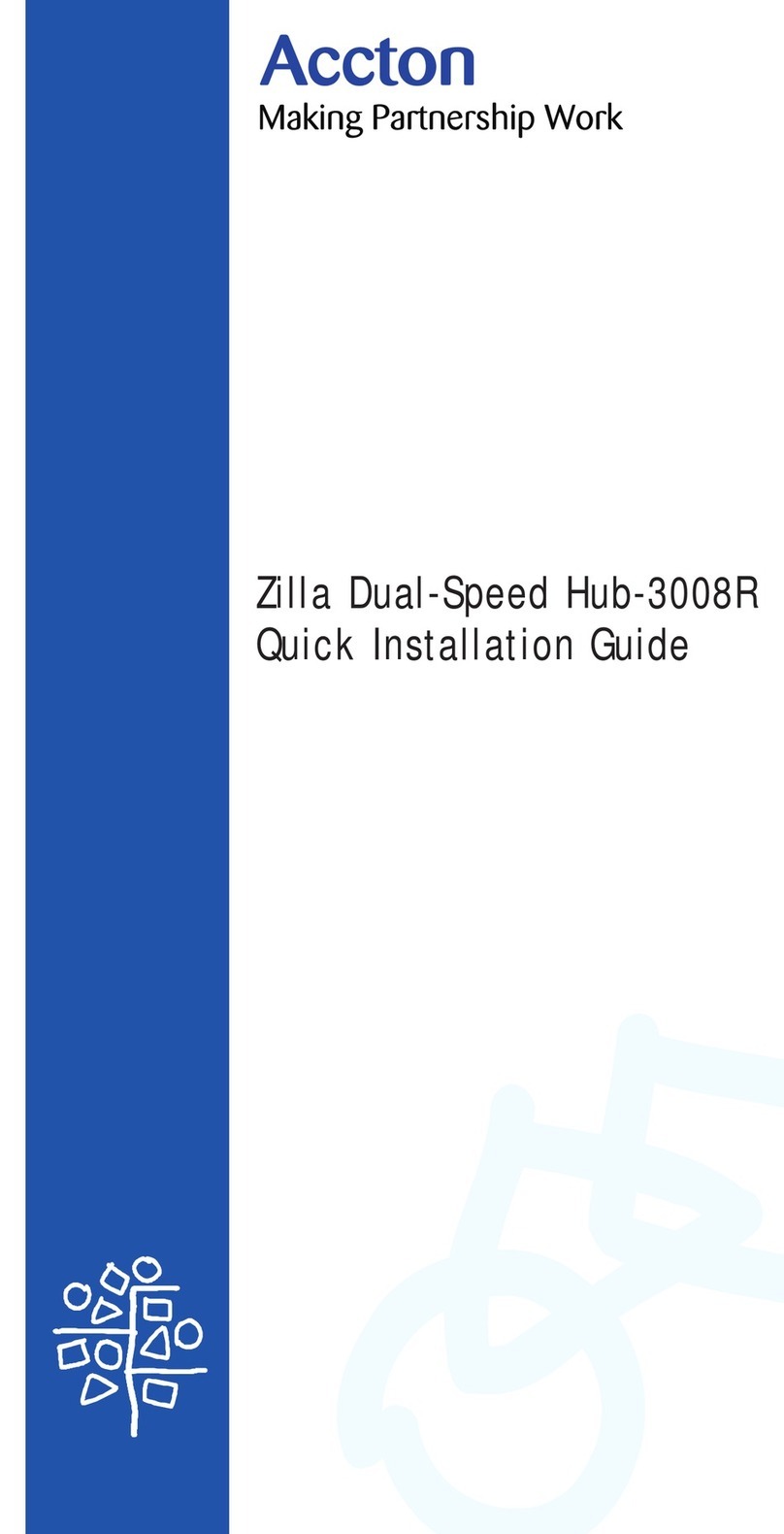 Accton Technology Zilla Dual-Speed Hub-3008R User manual Accton Technology Zilla Dual-Speed Hub-3008R User manual