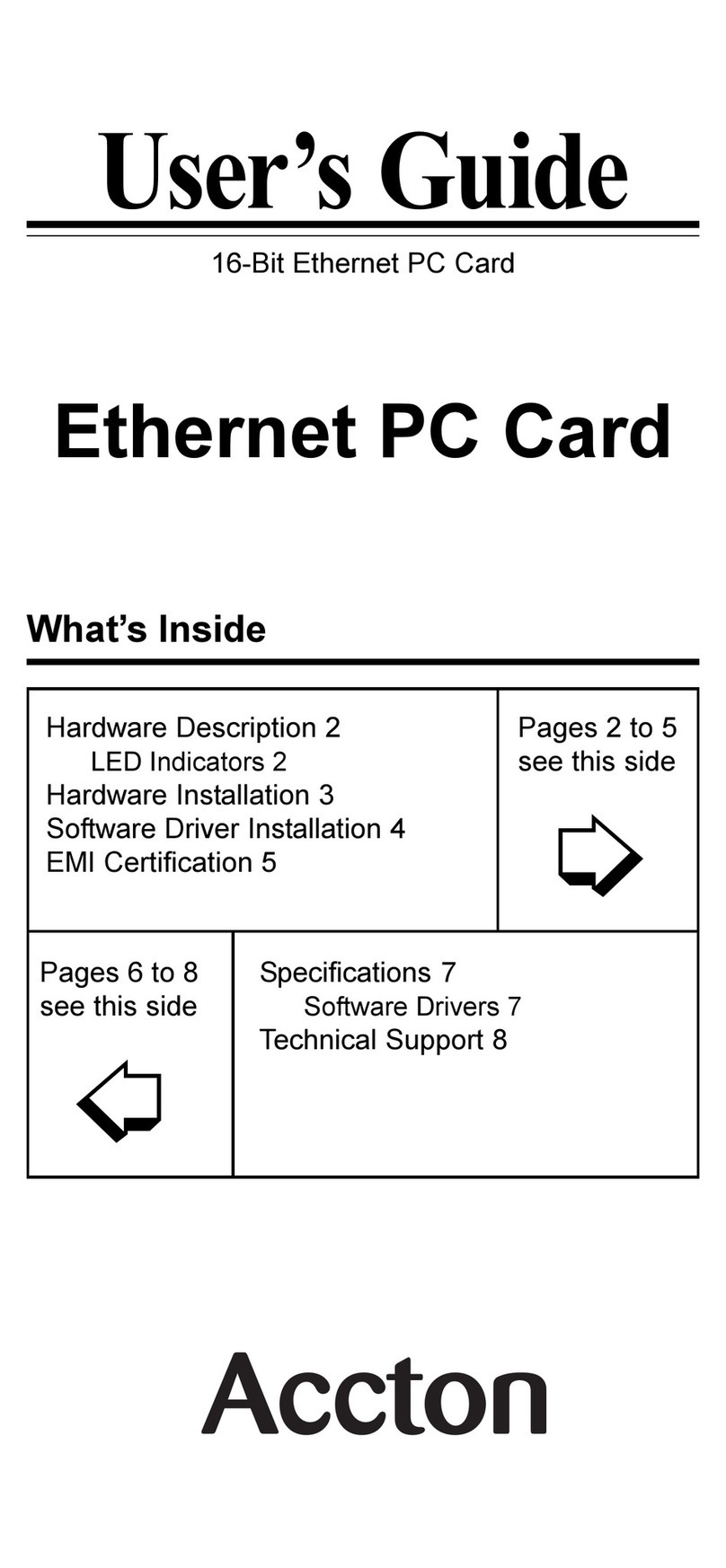 Accton Technology EN2216-1 User?s user guide