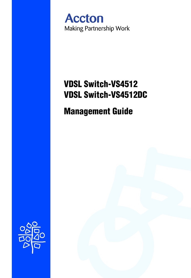 Accton Technology VS4512DC Programming manual Accton Technology VS4512DC Programming manual