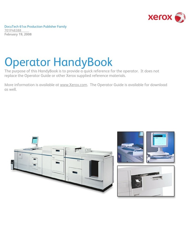 Xerox 6100BD - Phaser Color Laser Printer User manual
