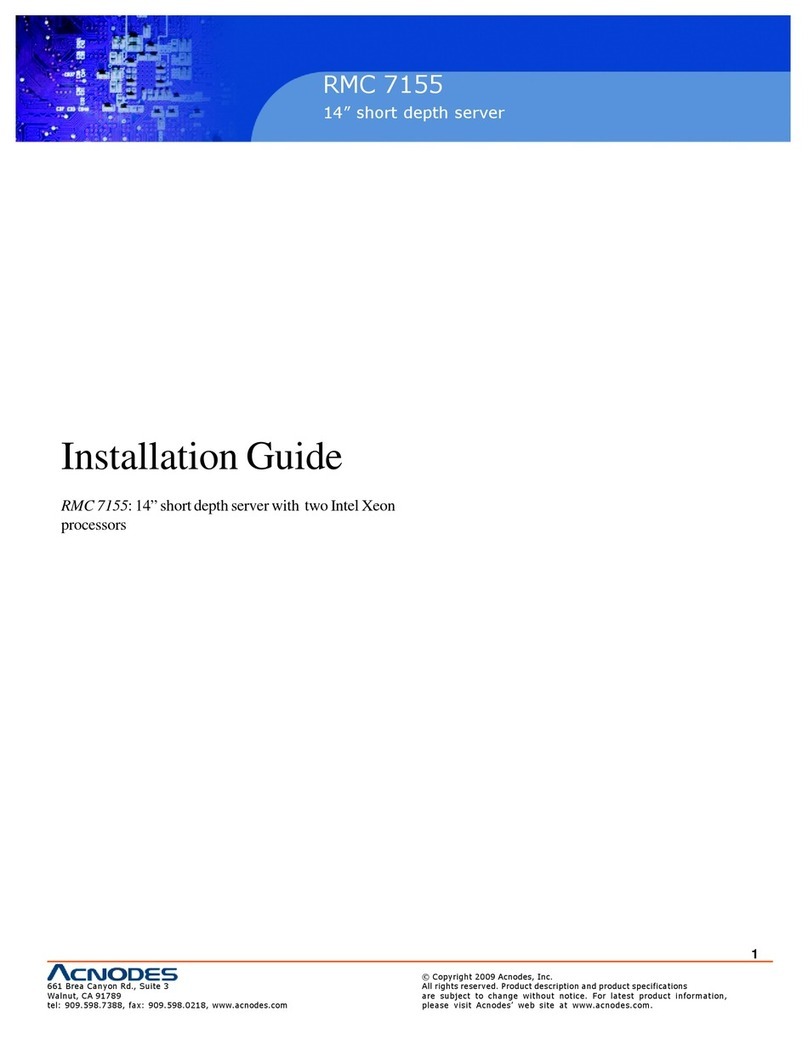 Acnodes RMC 7155 User manual
