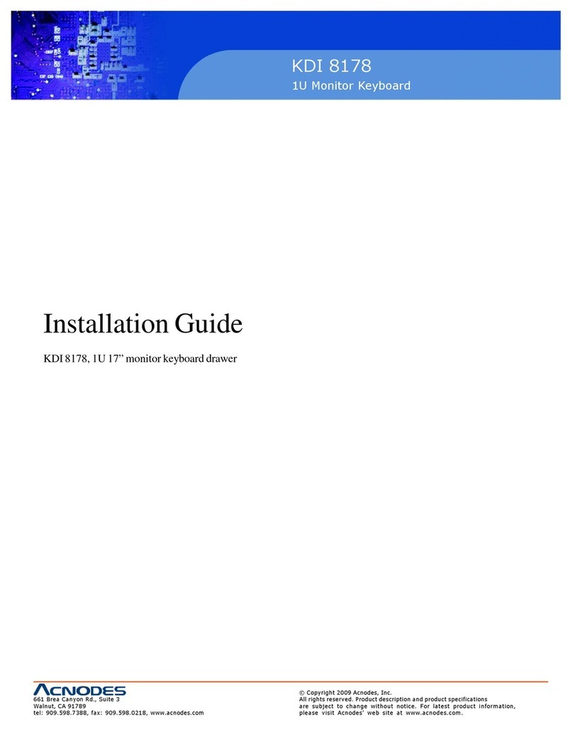 Acnodes KDI 8178 User manual