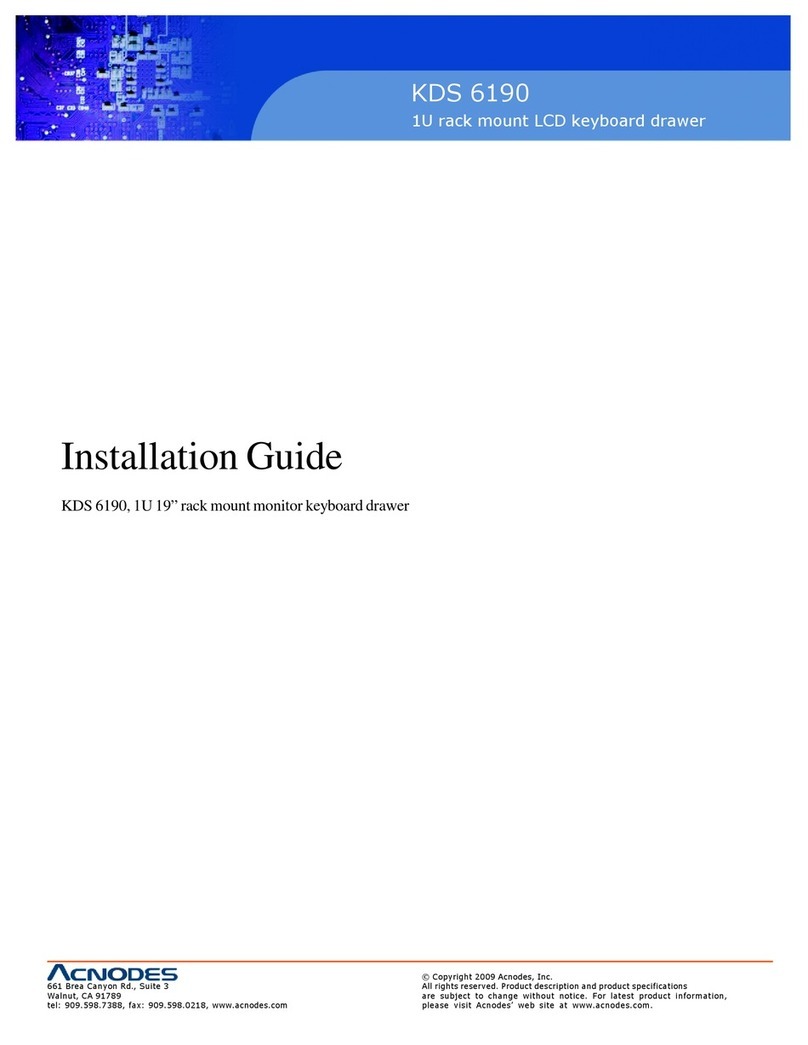 Acnodes KDS 6190 Series User manual