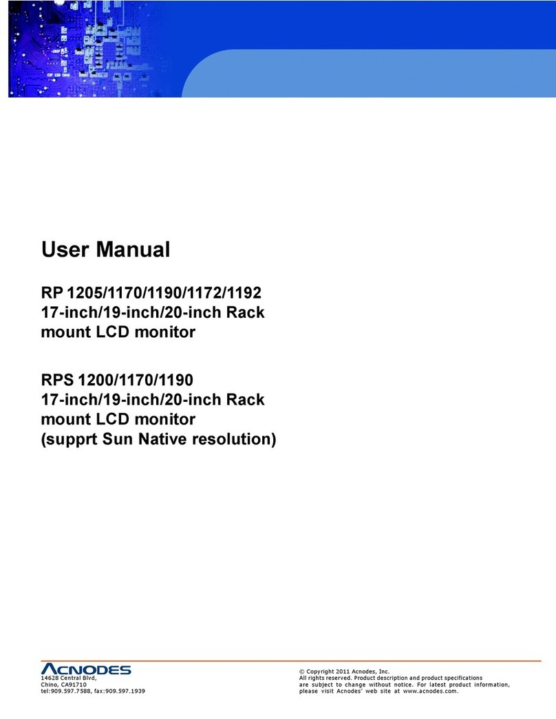 Acnodes RP 1205 User manual