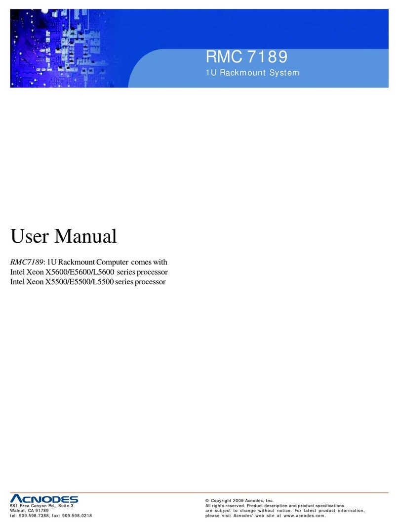 Acnodes RMC 7189 user manual