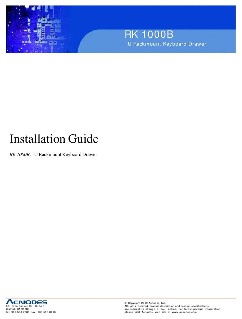 Acnodes RK 1000B User manual