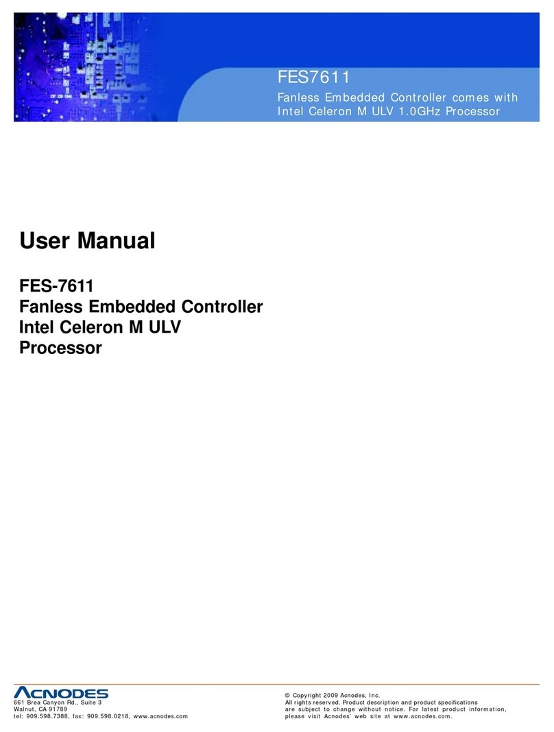 Acnodes FES7611 user manual