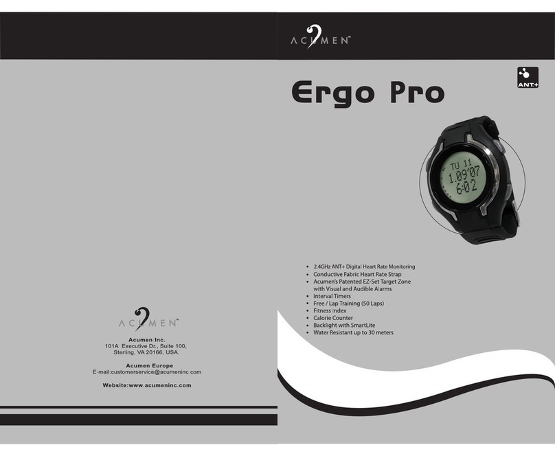 Acumen Ergo Pro user manual