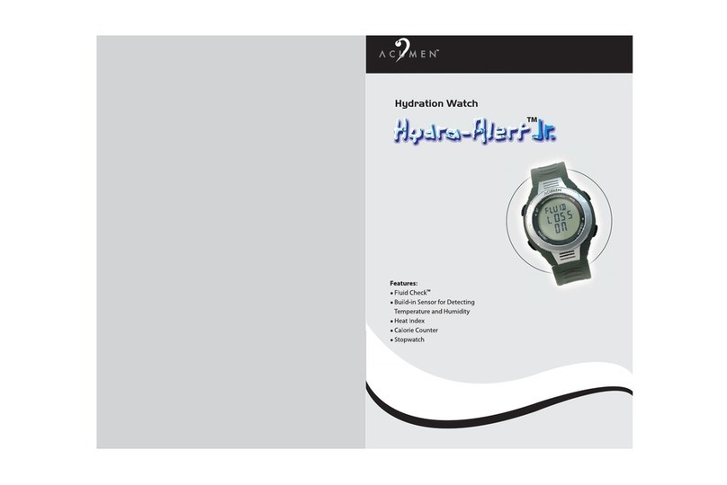 Acumen Hydra-Alert Jr. user manual