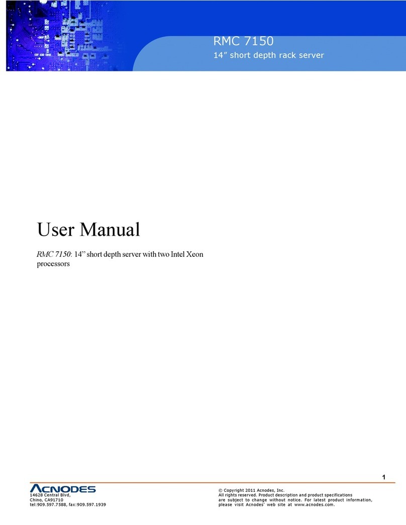 Acnodes RMC 7150 User manual