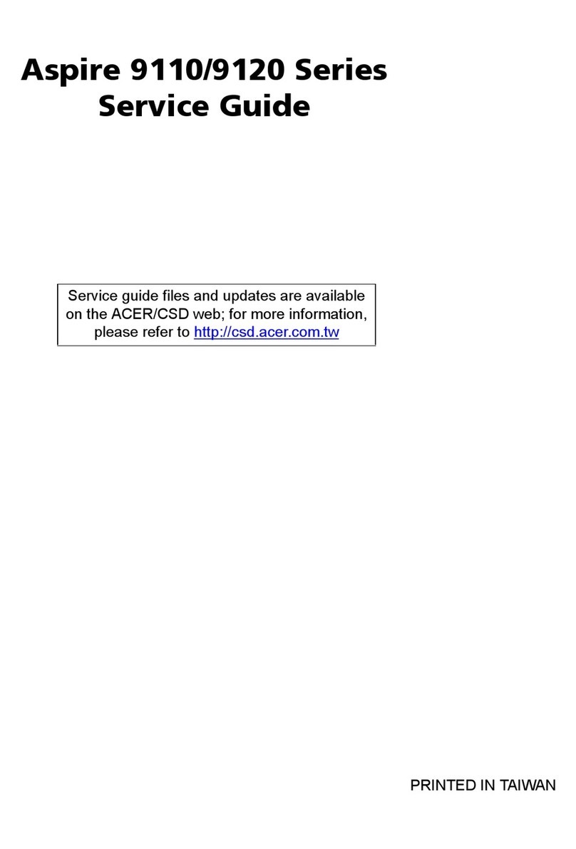 Acer Aspire 9110 User manual