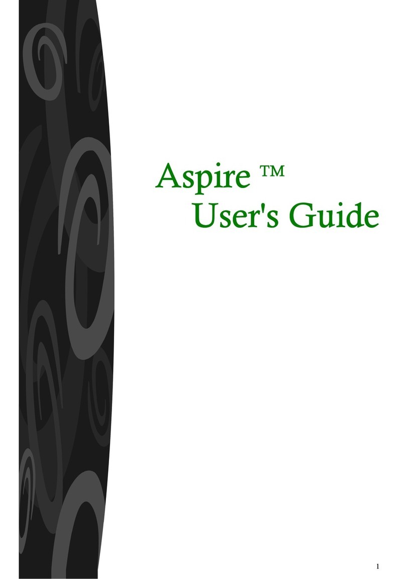 Acer Aspire Notebook Series User manual