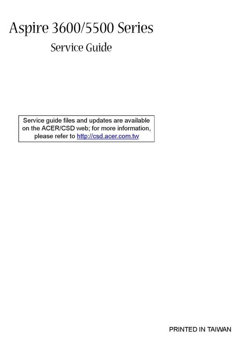 Acer Aspire 3600 User manual