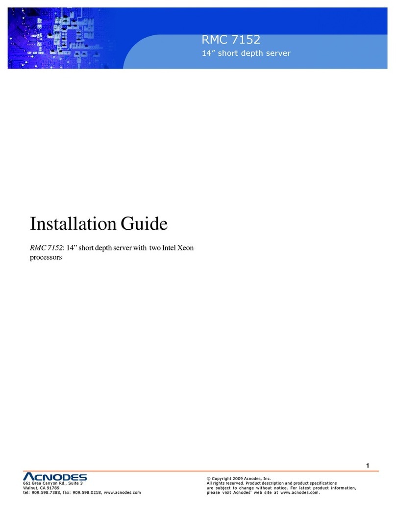 Acnodes RMC 7152 installation guide