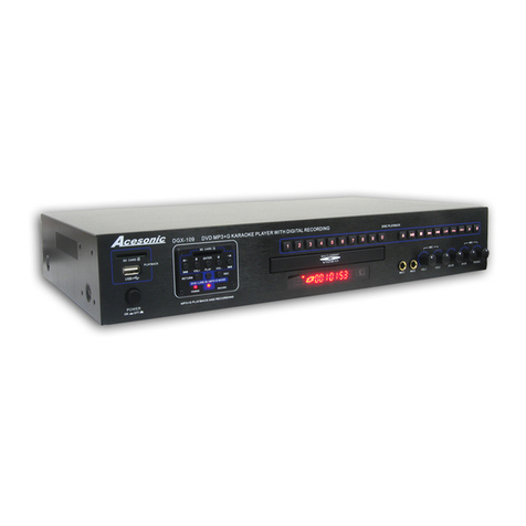 Acesonic DGX-109 user manual