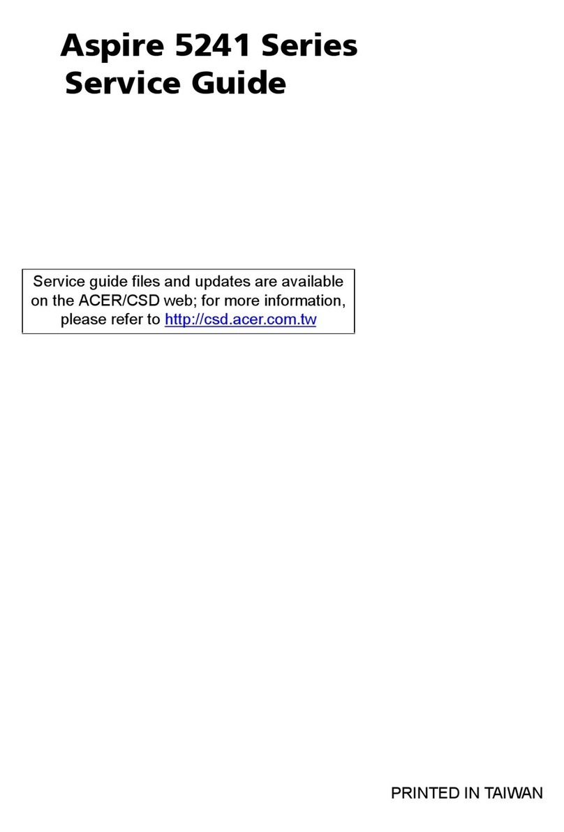Acer Aspire 5241 Series Service guide