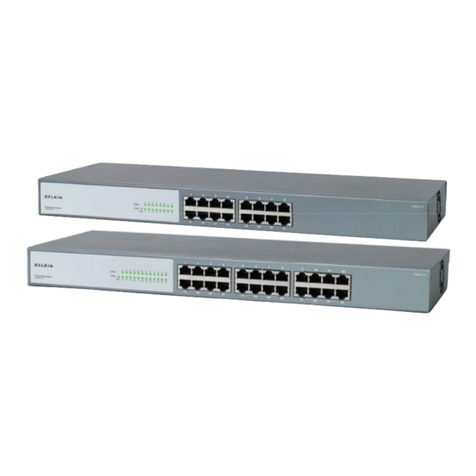 Belkin F5D5131-16 - 10/100 Switch User manual