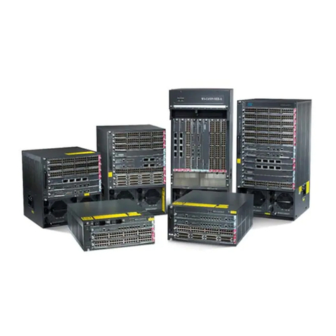 Cisco 6509 - Catalyst Chassis Switch User manual