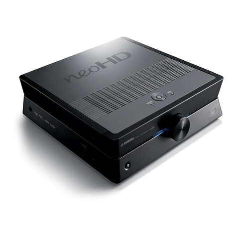 Yamaha YMC S21 - neoHD AV System owner's manual