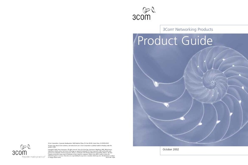 3Com 3C16841 - Switch 4005 2port 1000bt Module Product guide