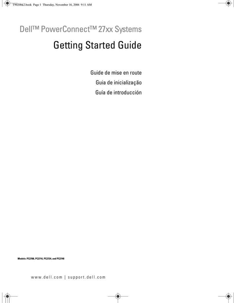 Dell PowerConnect 2708 User manual