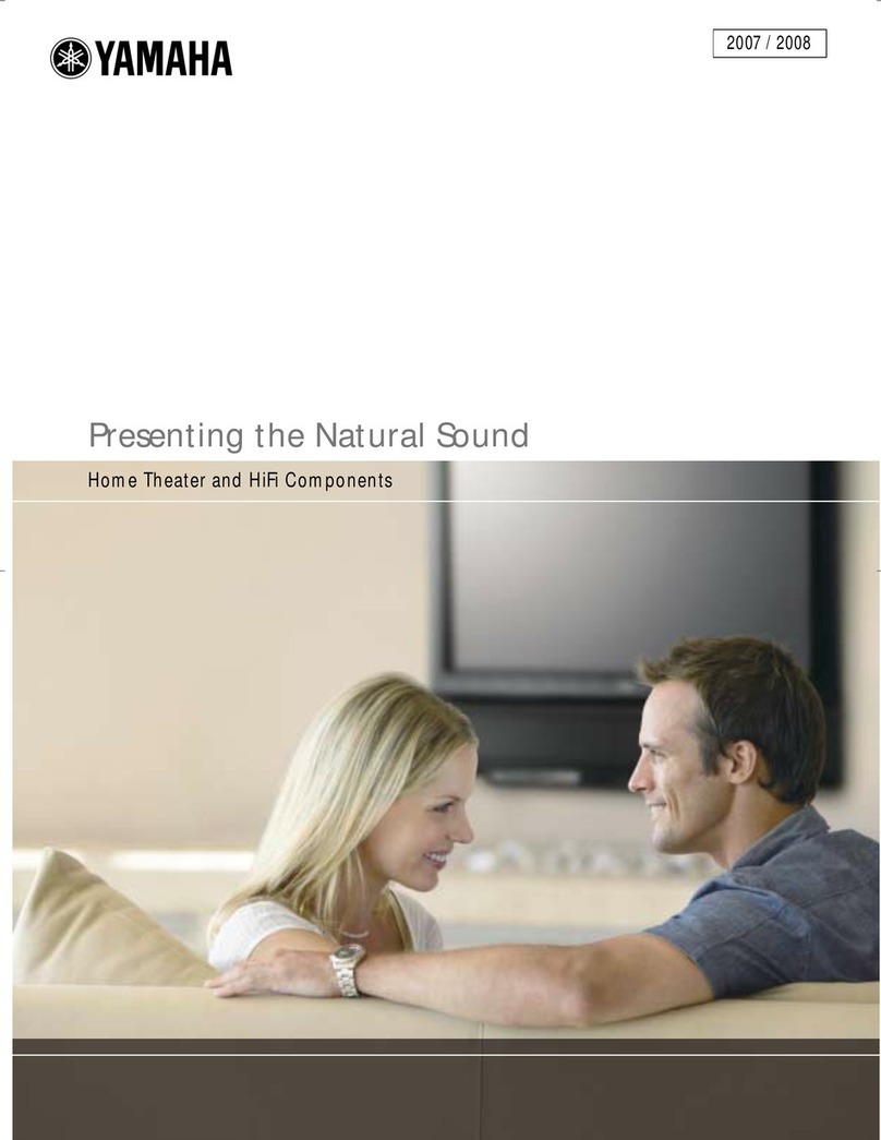 Yamaha YHT-780BL brochure