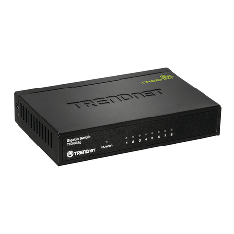 TRENDnet TEG-S82g User manual