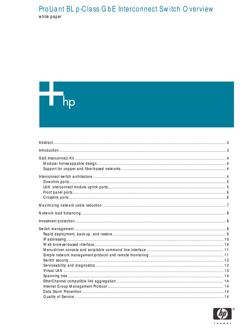 HP 279720-B21 - ProLiant BL p-Class F-GbE... Installation guide