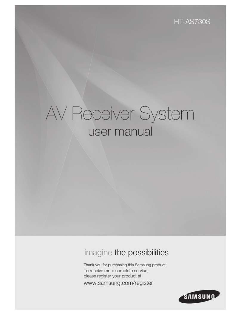 Samsung HT-AS730ST User manual