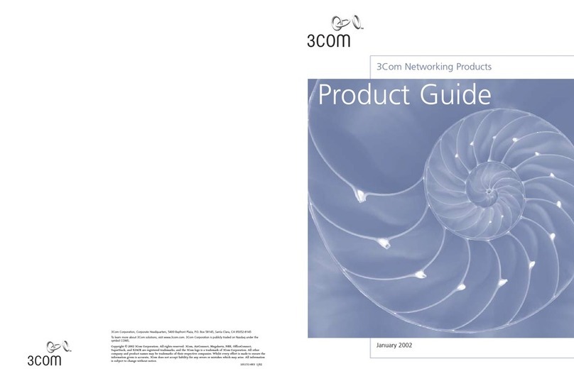 3Com SuperStack 3C16593B Product guide