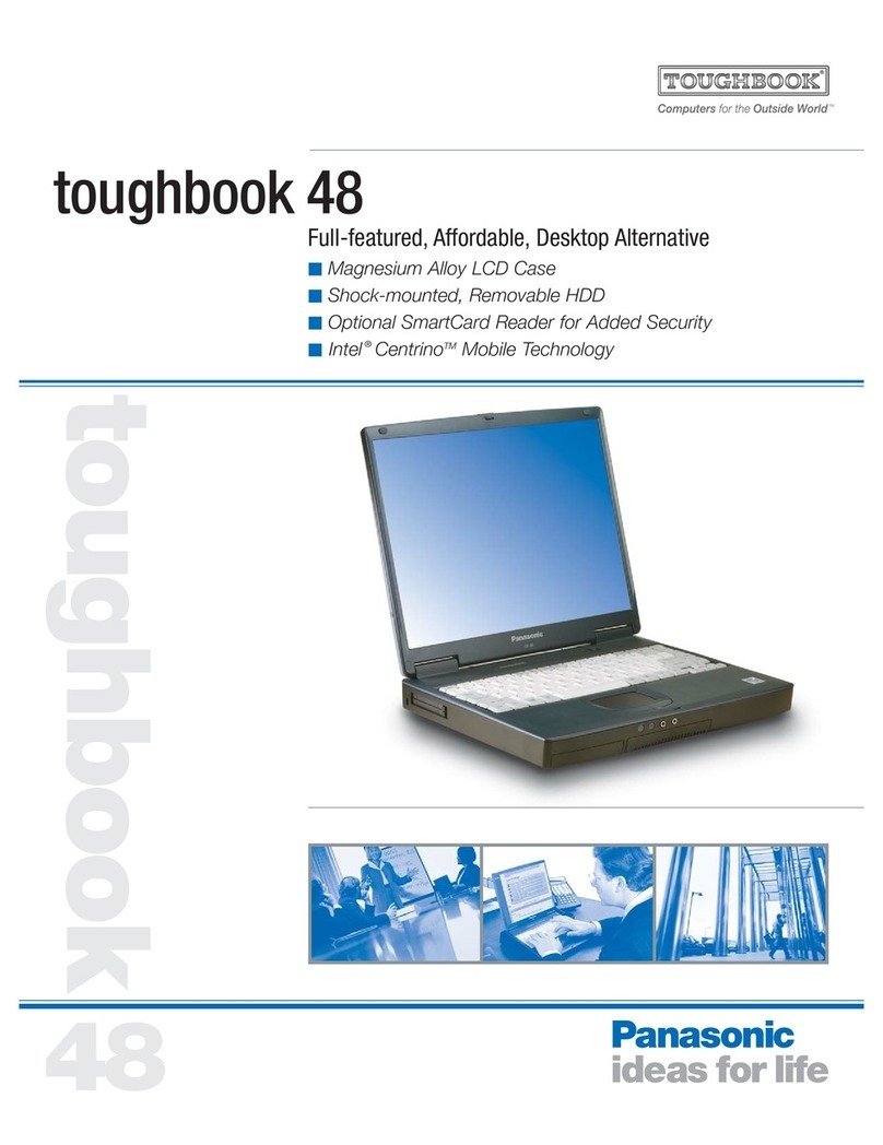 Panasonic Toughbook CF-48E4KFUKM User manual Panasonic Toughbook CF-48E4KFUKM User manual