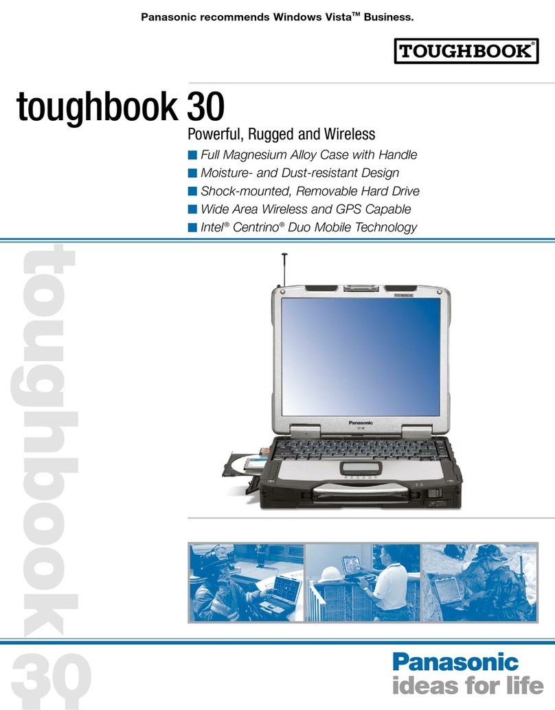 Panasonic Toughbook CF-30CTQAZBM User manual