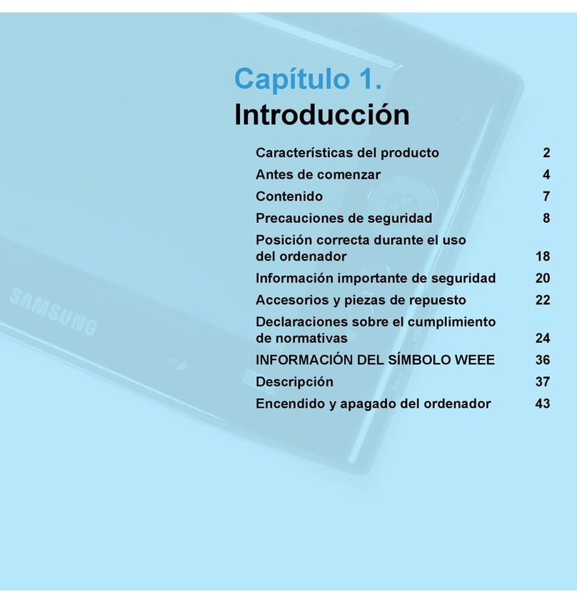 Samsung NP-Q1 User Manual (Vista) Important information