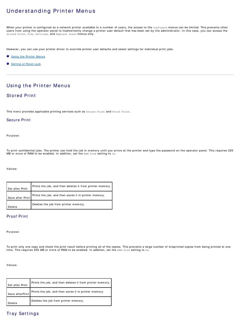 Dell 3010cn - Color Laser Printer User manual